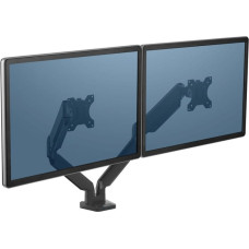 Fellowes Ergonomics arm for 2 monitors - Platinum series, black