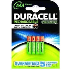 Duracell Akumulator StayCharged AAA / R03 800mAh 4 szt.