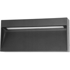 Italux Kinkiet Italux Italux Fenis OWL-2695-4K kinkiet lampa ścienna ogrodowa IP54 1x5W LED 4000K czarny