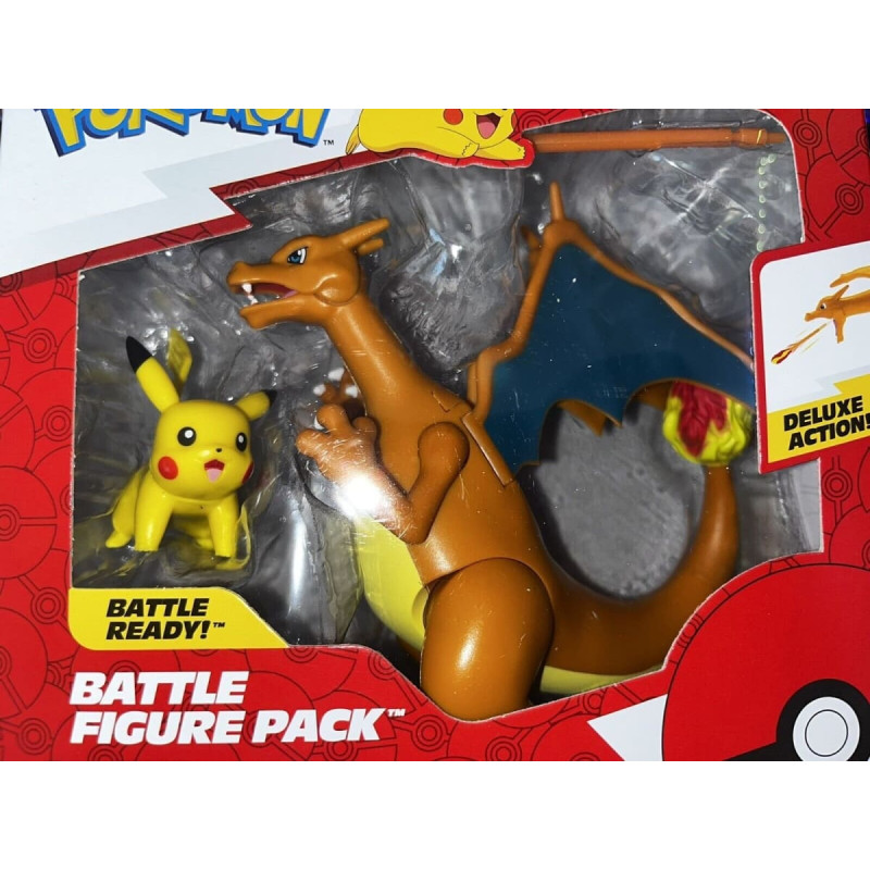 Pokemon Figurka Pokemon POKEMON FIGURE SET 2 PK CHARIZARD AND PIKACHU