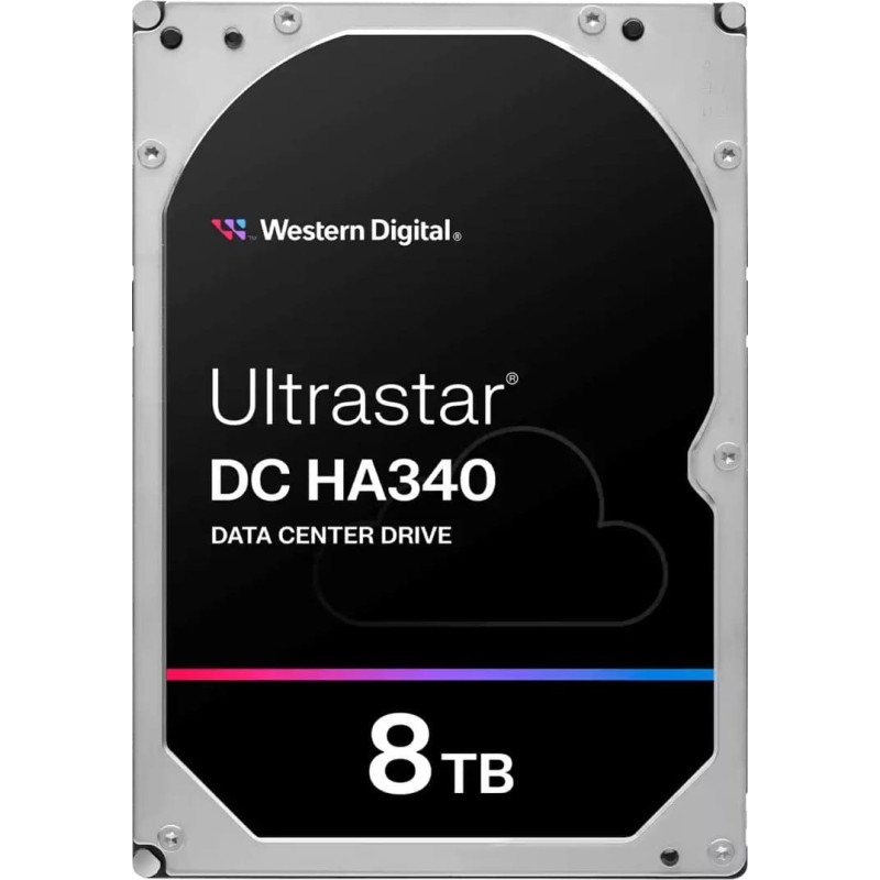 WD Dysk WD WD Ultrastar DC HA340 WUS721208BLE6L4 - Festplatte - Datencenter - 8 TB - intern - 3.5