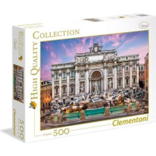 Clementoni Puzzle 500 elementów. HQC - Trevi Fountain (35047 CLEMENTONI)