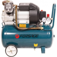 Forsage Sprężarka Forsage Sprężarka 50l 2-tłokowa z napędembezpośrednim (2.2 kW, zbiornik 50l,8 bar, 356 l/m, 220V)