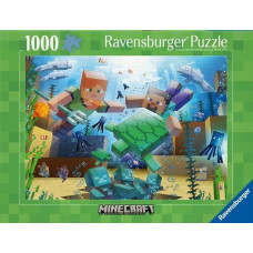 Ravensburger Puzzle 1000 Minecraft Mozaika