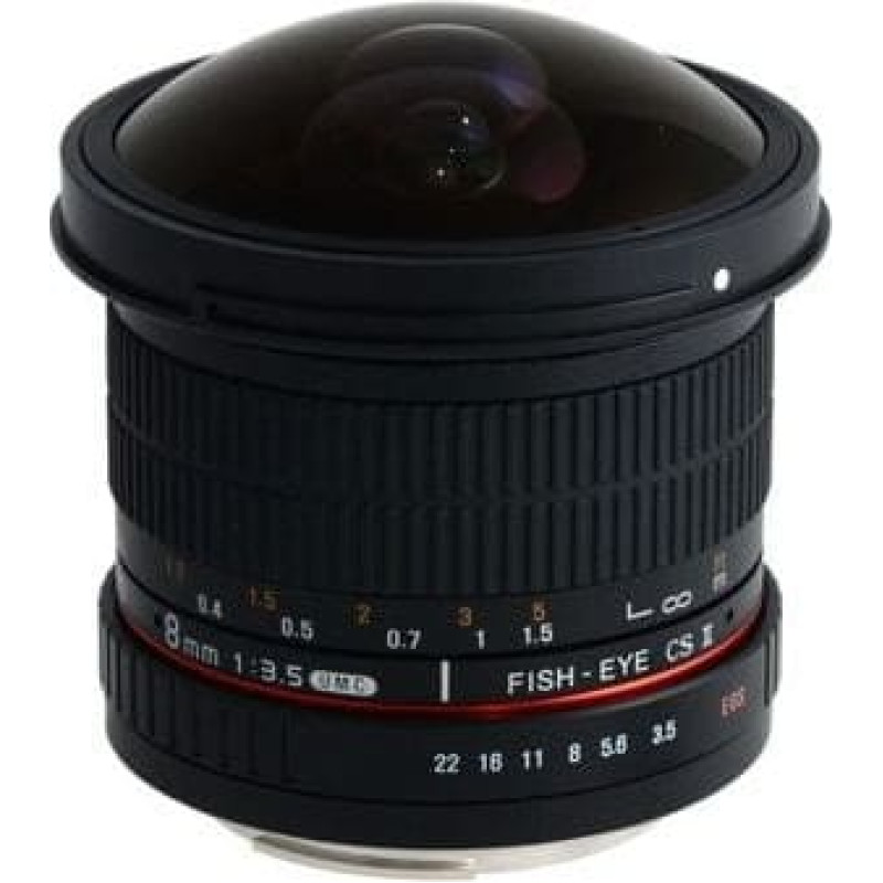 Samyang Obiektyw Samyang Canon EF Canon EF-M 8 mm F/3.5