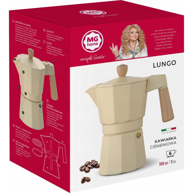 Krups KAWIARKA DOPPIO BRĄZOWA300 ML