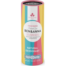 Ben&Anna BEN&ANNA_Natural Deodorant naturalny dezodorant na bazie sody w sztyfcie Coco Mania 40g