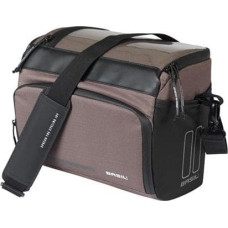 Basil Torba na kierownicę BASIL MOVE HANDLEBAR BAG, KF z adapterem do mocowania, 7-8L, wodoodporna, Brown (NEW 2025)