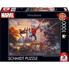 Schmidt Spiele Puzzle PQ 1000 Thomas Kinkade Spider-Man i Przyjac