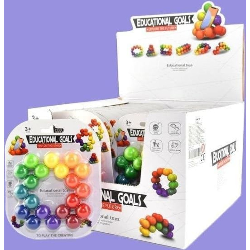 Besthurt Sensoryczne puzzle kulki