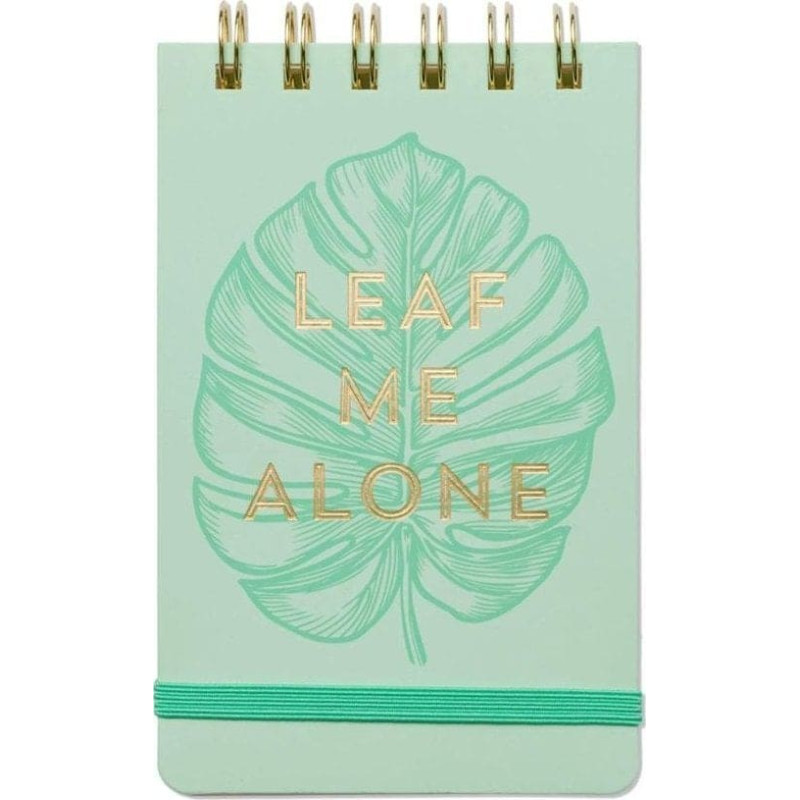 Designworks Ink Notatnik 80K linia Leaf Me Alone