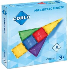 Noname Magnetyczne klocki konstrukcyjne Basic 8 el.