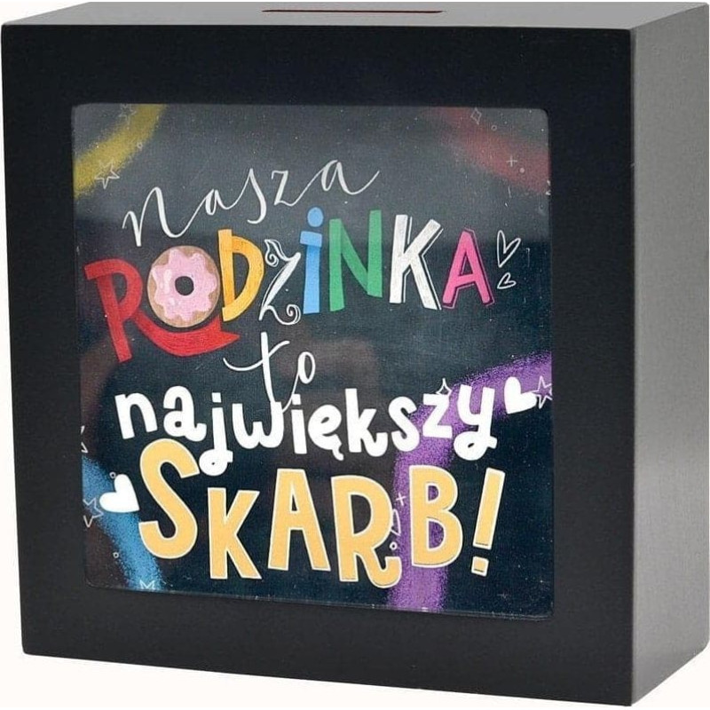 Kukartka Skarbonka rodzinka EDUKAMP