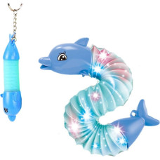 Pronice BRELOK ŚWIECĄCY DELFIN POP TUBE 12 SZTUK