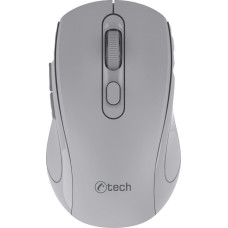 C-Tech myš Dual mode, bezdrátová, 1600DPI, 6 tlačítek, šedá, USB nano receiver