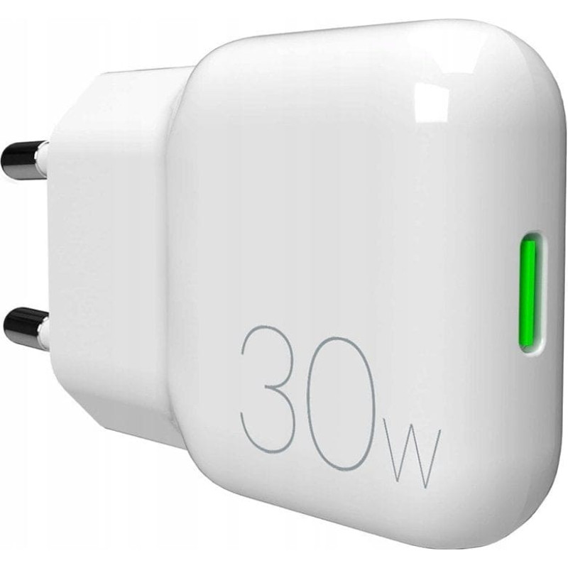 Puro Ładowarka sieciowa GaN Puro SLIMPRO 30W USB-C - biała