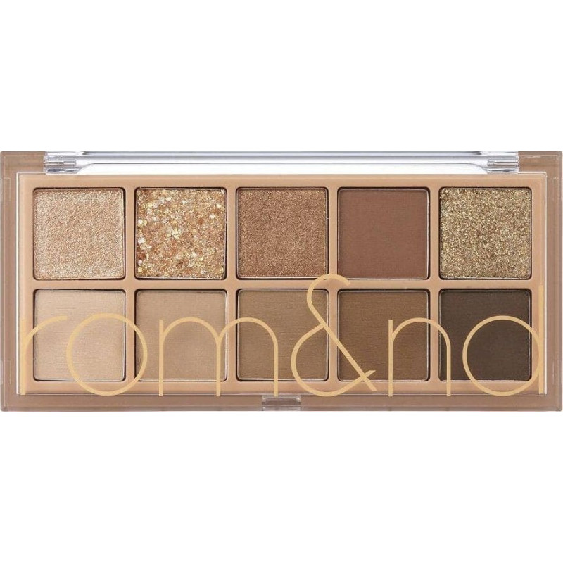 Burberry Rom&nd Better Than Palette paleta cieni do powiek 02 Mahogany Garden 7.5g