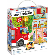 Czuczu Puzzle Tak działa Straż pożarna 93808