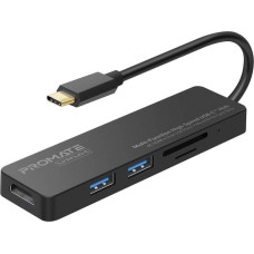 Promate LinkHub-C USB-C to HDMI 4K / 2X USB 3.0 / SD