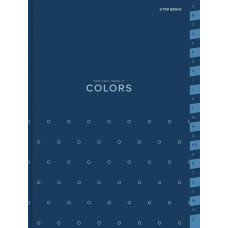Top 2000 Skorowidz A5/96K kratka Colors niebieski (5szt) EDUKAMP