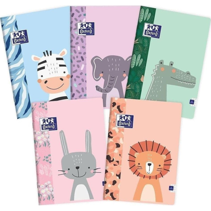 Oxford Zeszyt A4/32K linia podwójna Kids (10szt) EDUKAMP