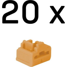 Lindy ZUB Lindy RJ45 Port Lock Orange