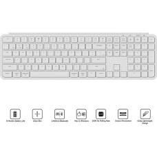 Keychron B6 Pro Full Size Membrane Ivory White