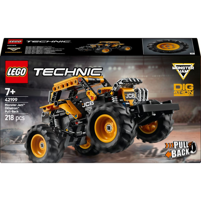 Lego (R) TECHNIC 42199 (4szt) Monster Jam DIGatron