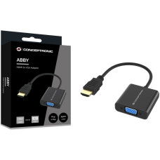 Conceptronic Adapter HDMI  -> VGA  1080P 60Hz   0.25m     sw