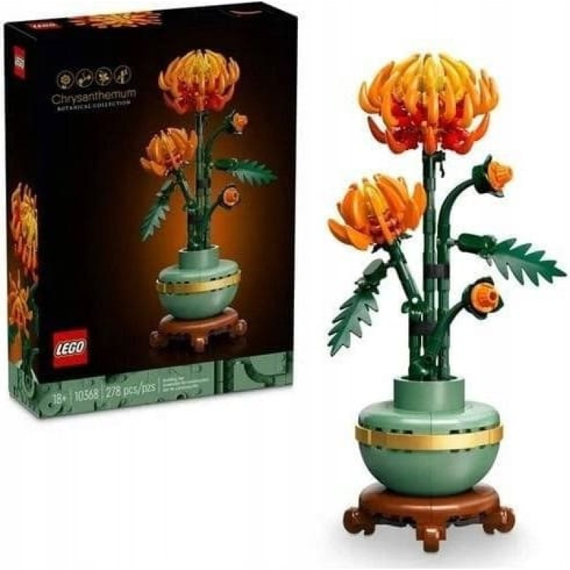 Lego (R) ICONS 10368 (6szt) Chryzantema
