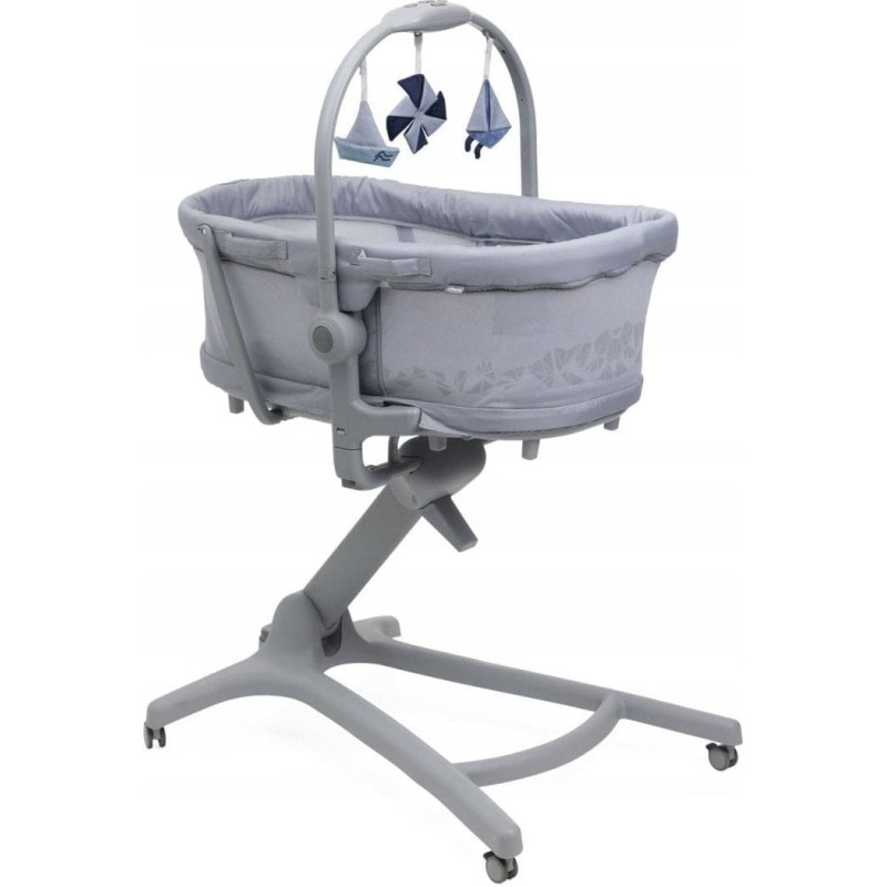 Chicco Łóżeczko dziecięce wielofunkcyjne BABY HUG PRO 5w1 szare EARL GREY Chicco