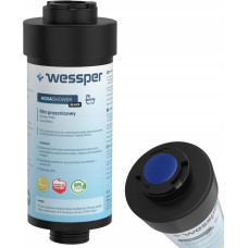 Wessper FILTR DO PRYSZNICA WESSPER AQUASHOWER CZARNY MAT