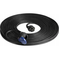 Orno Przedłużacz warsztatowy bryzgoszczelny IP44, 1x2P+Z 20m,kabel gumowy olejoodporny H07RN-F 3x1,5mm?, 230VAC/16A