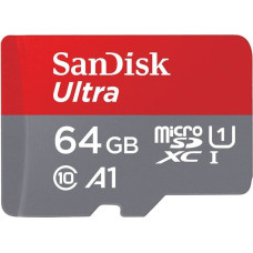 Sandisk Karta SanDisk Ultra MicroSDXC 64 GB Class 10 UHS-I/U1 A1  (SDSQUAR-064G-GN6MA)