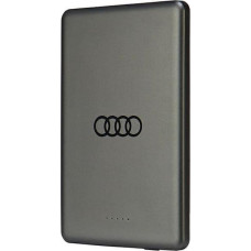 Audi Powerbank Audi Audi Induction Powerbank 15W 5000mAh gray/gray Big Logo MagSafe AU-MWPB5000-GT/D1-GY