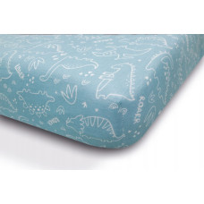 Multitex Prześcieradło MUSLIN DESIGN z gumą 60x120x10