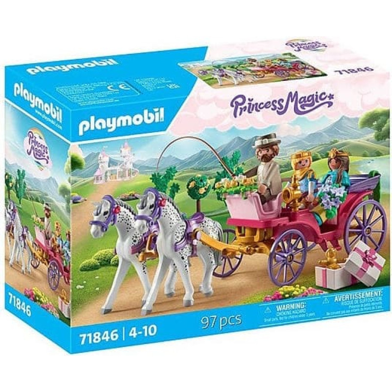 Playmobil Zestaw z figurkami Princess Magic Przejażdżka z parš ksišżęcš