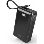 Sbs Mobile SBS Powerbank 20,000mAh 20W PD LCD USB-C cable black