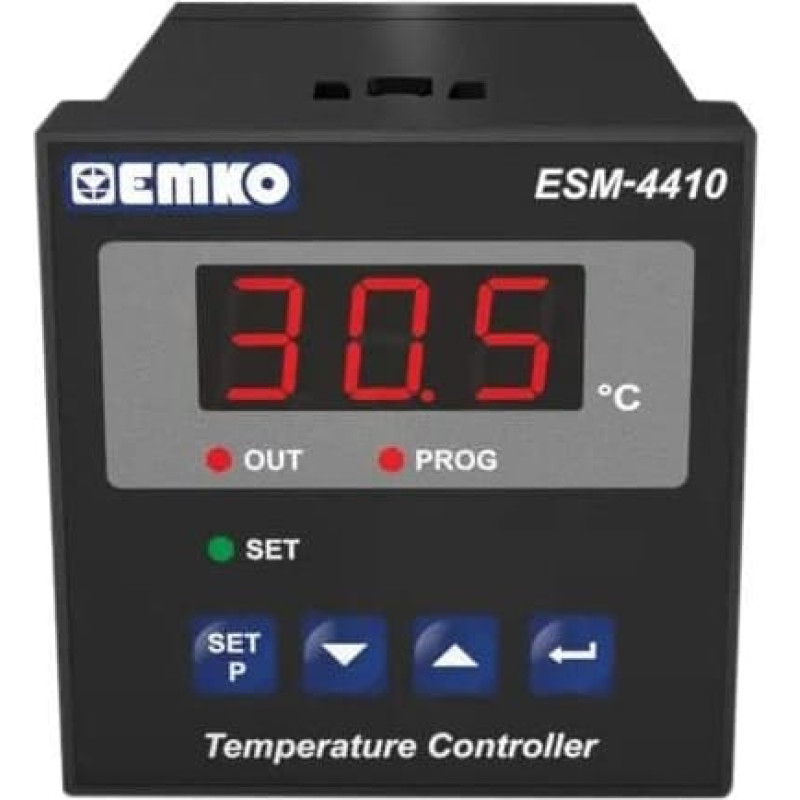 Metelli Emko ESM-4410.2.10.0.1/00.00/2.0.0.0 2-punkts-regulering Temperaturregulator K 0 til 999 °C Relæ 7 A (L x B x H) 95 x 48 x 48 mm
