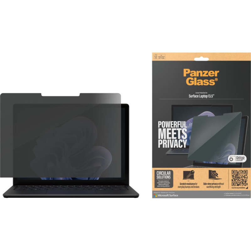 Panzerglass Privacy Microsoft Surface Laptop 13.5''/6/5/4/3/2