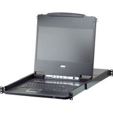 Aten CL6708MW przełącznik KVM Możliwości montowania w stelażu Czarny