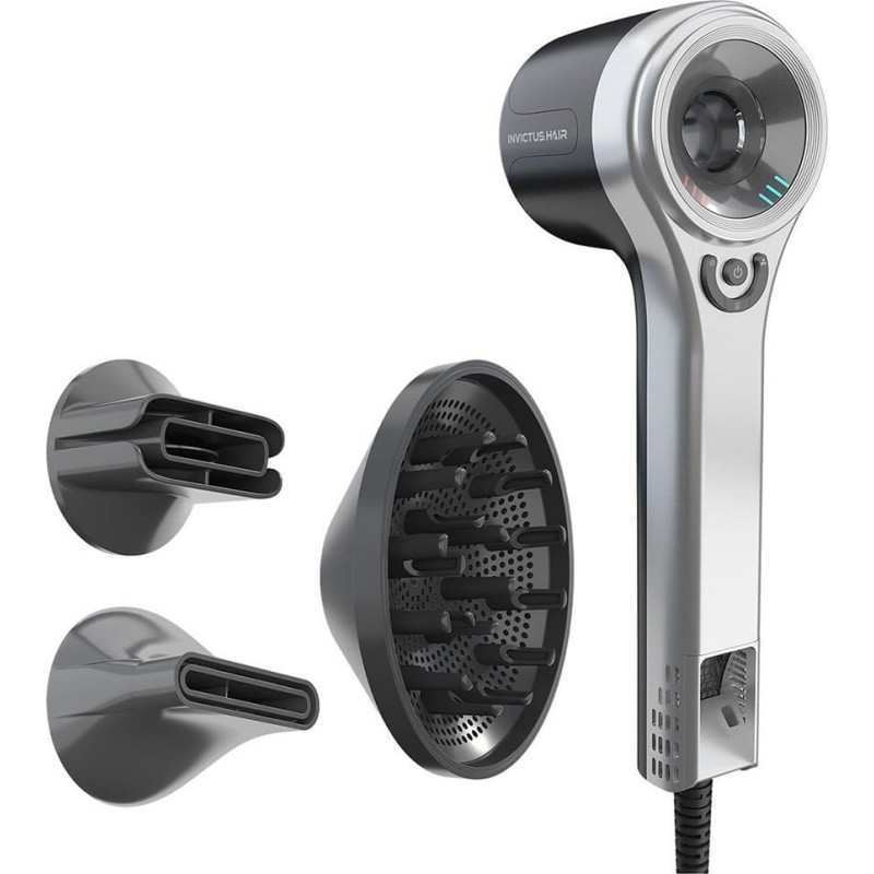 Genius INVICTUS Hair D7 Haartrockner Set 4-tlg, 1600 W, sr