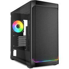 Sharkoon Gehäuse MK4W RGB     Micro-ATX       1xGlas   schwa