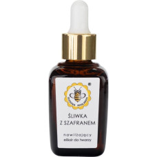 Miodowa Mydlarnia Olejek do twarzy - Śliwka z szafranem, 30 ml