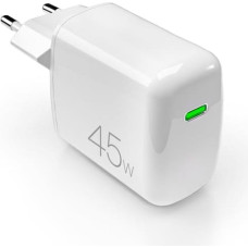 Puro Ładowarka sieciowa Puro Super Mini 45W PD GaN USB-C - biała