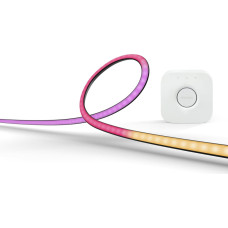 Philips Hue Play Gradient PC Lightstrip  3x 24''-27'' + Hue Bridge  melna/balta - Vieda LED lenta Hue Gradient PC strip  3x 24''-27'' + brid
