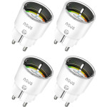 Nous A1T (Tasmota) 4sz Smart Wifi Socket Inteligentne gniazdko 4 szt.