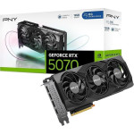 PNY Karta graficzna PNY GeForce RTX 5070 Triple Fan 12GB GDDR7 DLSS4 (VCG507012TFXPB1)
