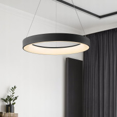 Maxlight Mantra Niseko 8572 lampa wisząca zwis 1x40W LED 2700-5000K 2950 lm czarna/biała