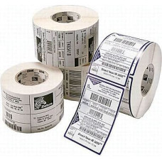 Zebra LABEL, POLYETHYLENE, 102X76MM; THERMAL TRANSFER, POLYE 3100T GLOSS, PERMANENT ADHESIVE, 76MM CORE